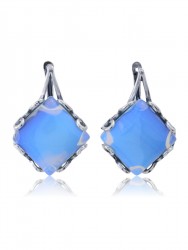 Серьги "Винтаж Дуо" 5761s1SerLunnGol185p103