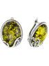 Серьги "Винтаж Дуо" 4168SerYntZel150g15003
