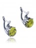 Серьги "Винтаж Дуо" 4994s1SerYantZel145p16