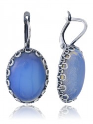 Серьги "Винтаж Дуо" 5833s1SerLunnGol215g1260