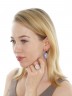 Серьги "Винтаж Дуо" 5833s1SerLunnGol215g1260