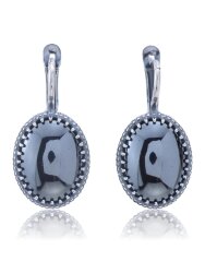 Серьги "Винтаж Дуо" 4899s1SerGemaChe170p312