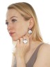 Серьги "Винтаж Дуо" 5762s1SerKakhBel185p103