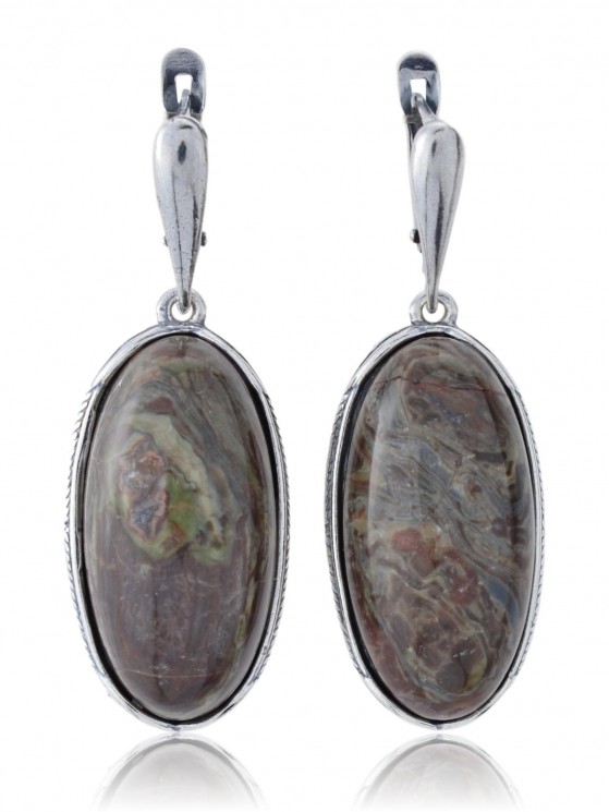 Серьги "Винтаж Дуо" 5164s1SerYashSer185g716