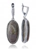Серьги "Винтаж Дуо" 5164s1SerYashSer185g716