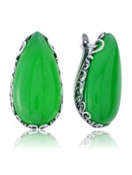 Серьги "Винтаж Дуо" 5575s1SerKhriZel185g1005
