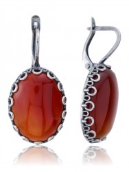 Серьги "Винтаж Дуо" 5834s1SerSerdKor215g1260