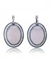 Серьги "Винтаж Дуо" 5883s1SerKvarRoz215g736