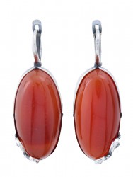 Серьги "Винтаж Дуо" 6564s1SerSerdKor255g1267