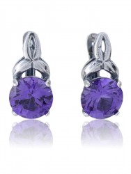 Серьги "Винтаж Дуо" 5712s1SerAlekFia665p109