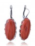 Серьги "Винтаж Дуо" 6464s1SerYashKor265g1266