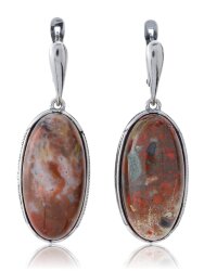 Серьги "Винтаж Дуо" 5165s1SerYashKor185g716