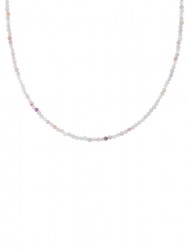Колье "Гран Шик 2" 6988SerKvarRoz180GrnSh