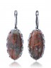 Серьги "Винтаж Дуо" 6465s1SerYashKor265g1266