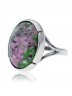 Кольцо "Винтаж Дуо" 5529s2KolTsoiZel85P335