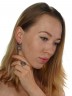 Кольцо "Винтаж Дуо" 5529s2KolTsoiZel85P335