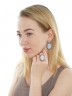 Серьги "Винтаж Дуо" 5886s1SerLunnGol215g736