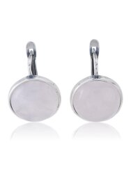 Серьги "Винтаж Дуо" 5304s1SerKvarRoz165g1244