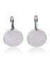 Серьги "Винтаж Дуо" 5304s1SerKvarRoz165g1244
