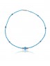 Чокер "Beads Line" 5637ChoAkvaGol165BdsLine
