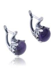 Серьги "Винтаж Дуо" 4999s1SerAmetFia145p16
