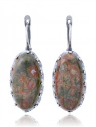 Серьги "Винтаж Дуо" 6468s1SerYashSer265g1266