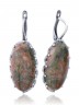Серьги "Винтаж Дуо" 6468s1SerYashSer265g1266