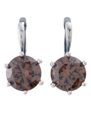 Серьги "Винтаж Дуо" 7595s1SerFianKor215g1009