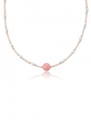 Чокер "Beads Line" 5641ChoZhemRoz255BdsLine