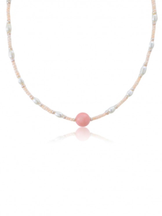 Чокер "Beads Line" 5641ChoZhemRoz255BdsLine