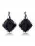 Серьги "Винтаж Дуо" 5768s1SerAgatChe185p103