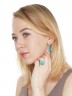 Серьги "Винтаж Дуо" 5823s1SerFianGol185d02019