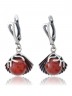 Серьги "Винтаж Дуо" 5308s1SerSerdKor165D02008
