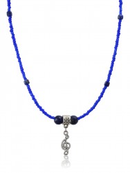 Чокер "Princess Beads" 5645ChoLazuSin195PrncsBds