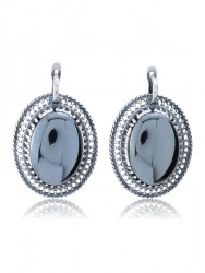 Серьги "Винтаж Дуо" 5891s1SerGemaChe215g736