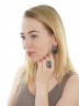 Серьги "Винтаж Дуо" 5891s1SerGemaChe215g736