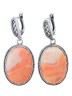 Серьги "Винтаж Дуо" 6918s1SerKoraOra225g019