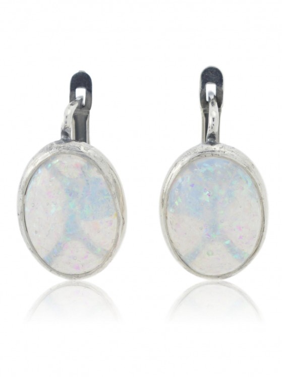 Серьги "Винтаж Дуо" 4767s1SerBel200g1225