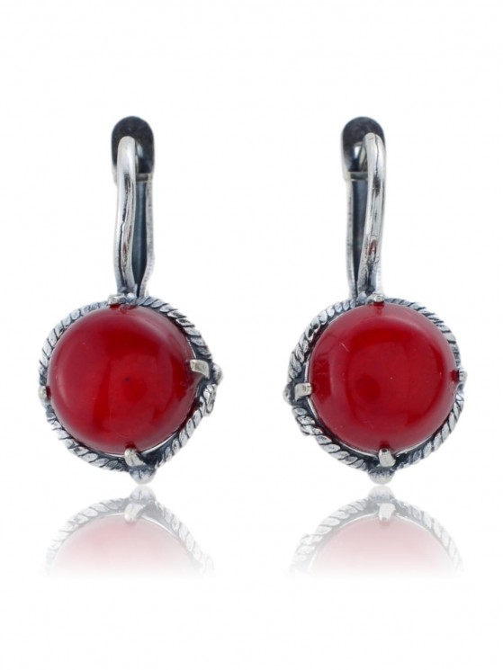 Серьги "Винтаж Дуо" 5535s1SerKoraKra30020257