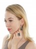Серьги "Винтаж Дуо" 5844s1SerGemaChe215g766