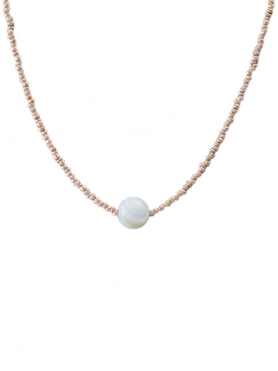 Чокер "Beads Line" 6574ChoPerlZol160BdsLine