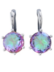 Серьги "Винтаж Дуо" 7600s1SerFianMal265g1009