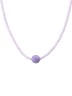 Чокер "Beads Line" 6575ChoAmetSir160BdsLine