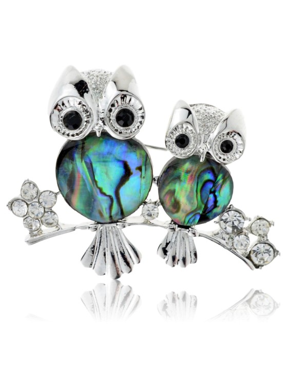 Брошь "Си Фауна" 4430BroGalSin1352Owl