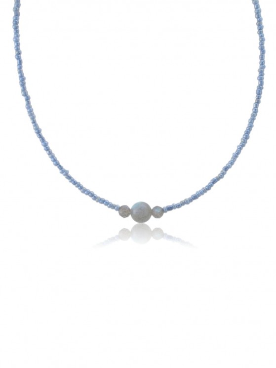 Чокер "Beads Line" 5652ChoLabrSer140BdsLine