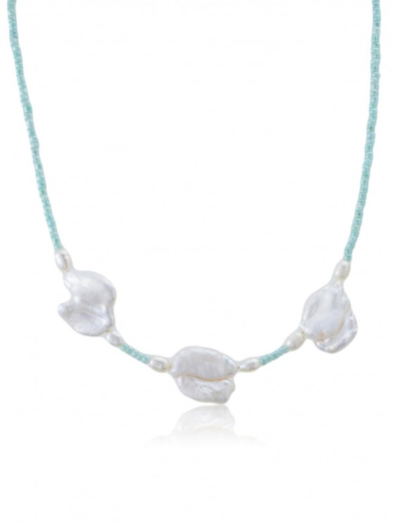 Чокер "Pearl Beads" 5653ChoZhemGol225PrlBds