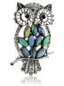 Брошь "Си Фауна" 4432BroGalSin135Owl