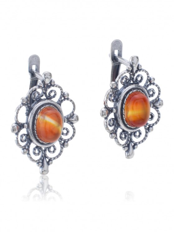 Серьги "Винтаж Дуо" 5007s1SerSerdKor14520738