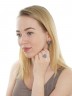 Серьги "Винтаж Дуо" 5895s1SerAkvaGol165g1084