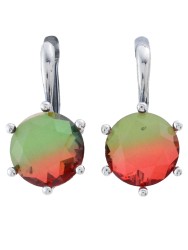 Серьги "Винтаж Дуо" 7602s1SerFianKra265g1009